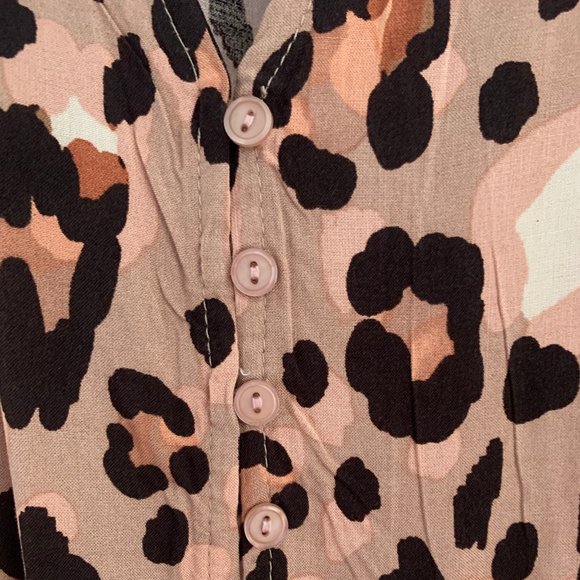 Label of Love Leopard Print Dress, size Medium, New with tags - Picture 12 of 13